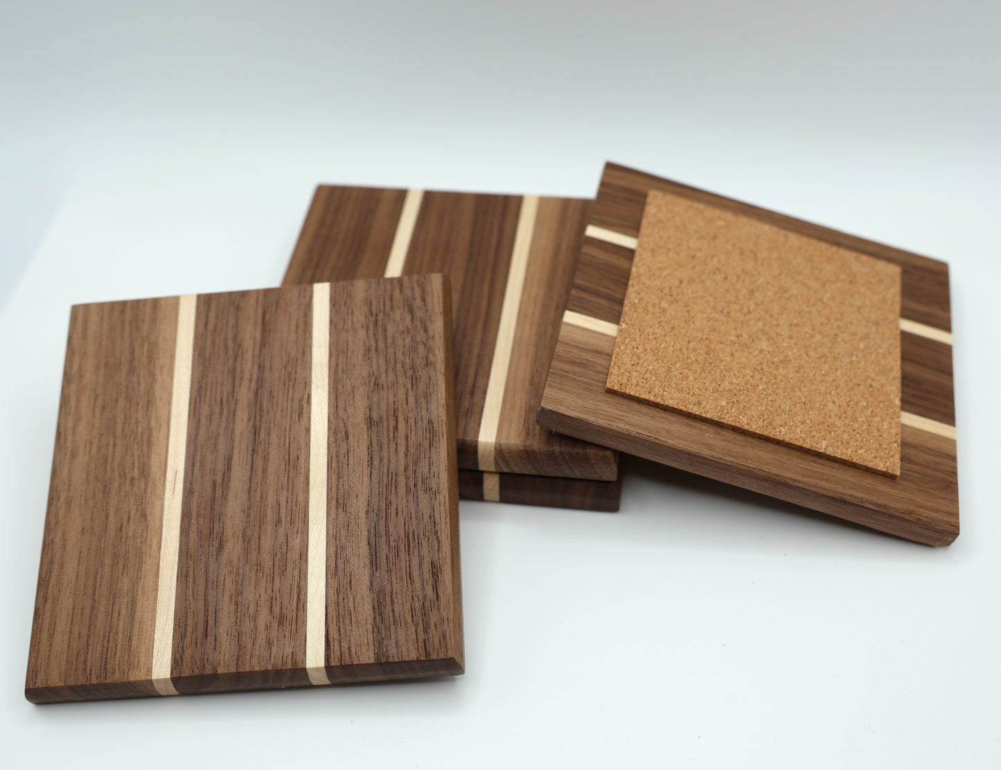 Walnut Maple Coasters